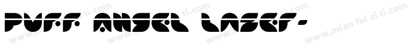 Puff Angel Laser字体转换